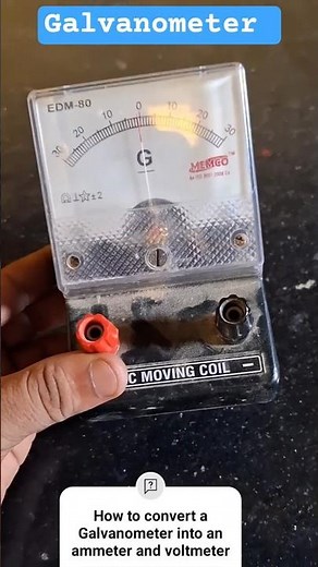 Galvanometer | An Electrical Device
