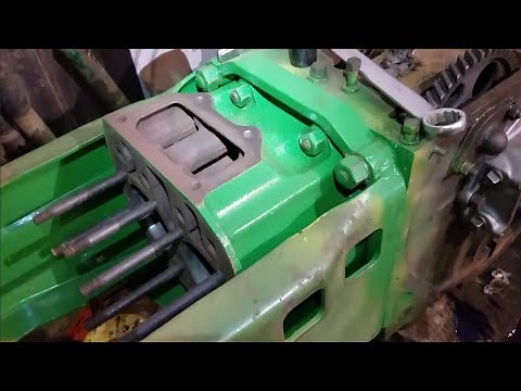 1948 John Deere B Part 10 Restoration Engine Block Head & Tappet