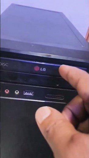 How to insert or eject the CD in computer #computereducation