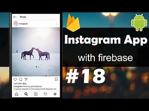 INSTAGRAM App with Firebase - Part 18 - Notifications Fragment (2/2) - Android Studio Tutorial