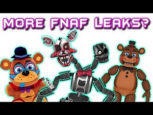 MORE Five Nights at Freddy's FUNKO Toy LEAKS?? FNAF Security Breach