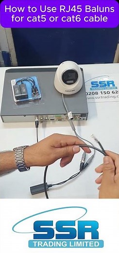 How to Use RJ45 Baluns with Cat5 and Cat6 Cables- Cat5 & Cat6 Cable Setup with RJ45 Baluns