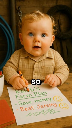 Baby Clarkson's Farm – Kaleb Explains His Farm Plan to Charlie 🤣🚜❤ #farming #jeremyclarkson #kalebcooper #farmlife #clarksonsfarm | Farms and Furious