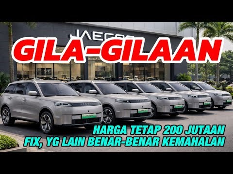 Jaecoo Menggila, Kirim Ribuan Unit J5, Harga Tetap Mulai 200 Jutaan!!