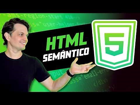 Aprenda HTML semântico em 20 minutos - Domine as principais tags do HTML semântico