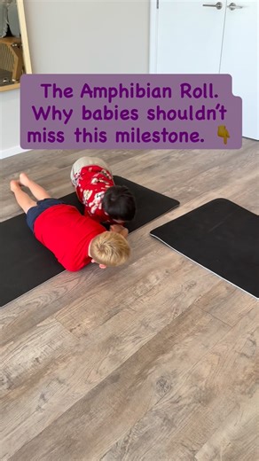 Michelle Lowe | 🎄The Amphibian Reflex🎄 Developing between 4-6 months, this reflex plays a key roll in helping babies move from tummy time to... | Instagram