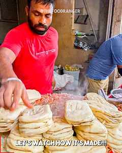 Most amazing Indian street food chole kulche making! | The Food Ranger