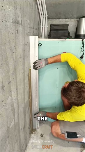 This Clever Method Creates an Almost Perfectly Flat Wall #usa #construction #howto