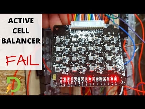 Cheap Active Cell Balancer Test (Fail)