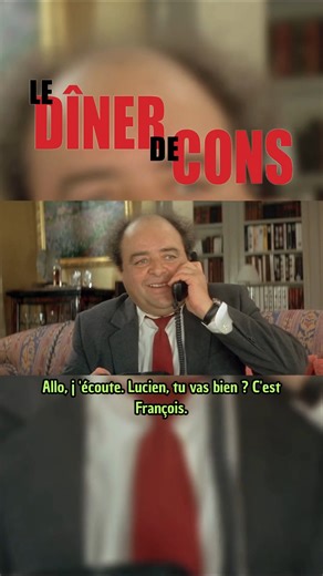 🎬 Film: Le diner de con ⏰ Date de sortie: 1998 ⌛ Durée: 1h20 👤 Réalisateurs: Francis VEBER 🥁Note: 4,1/5 #films #cinéma #culte #extrait #extraitscinoche #pepite #om #auxerre #prevost #humour #filmfrançais #beauf #humourfrançais #comedie | Extraits Cinoche