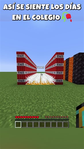 Cómo se siente ir al colegio según Minecraft