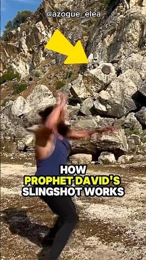 The Power of Prophet David's Catapult 🔥 #slingshot #catapult #davidvsgoliath
