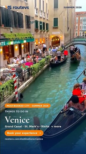 Venice Travel Guide 🇮🇹 Gondolas & Grand Canal | Things to Do