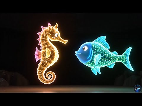 🌌 Ultra Realistic 3D Hologram Wildlife in 4K | Stunning Animals & Relaxing Nature Music