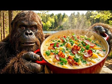 New England Creamy Clam Chowder Soup Recipe Bigfoot Style