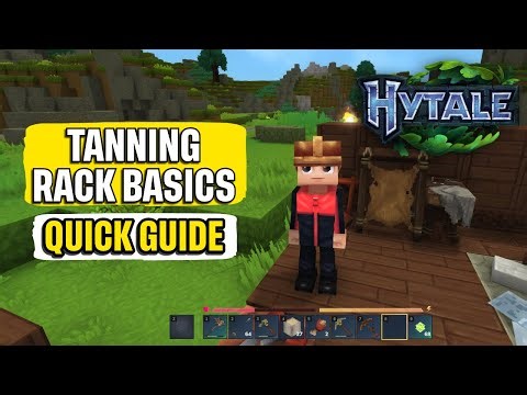 How to Get and Use a Tanning Rack Hytale Quick Guide