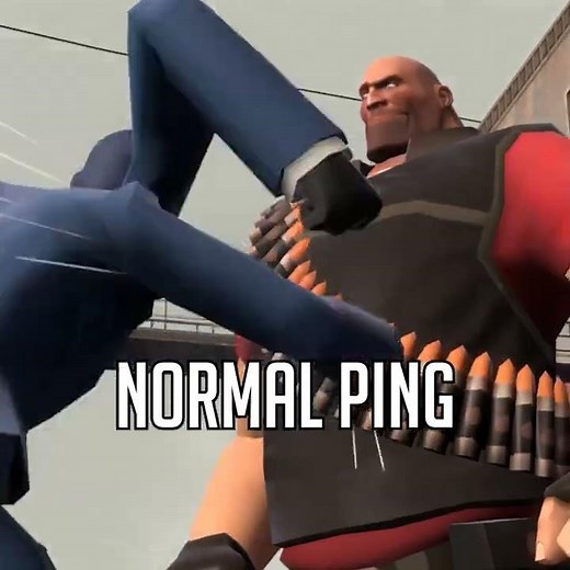 Normal Ping vs High Ping Spies (TF2)