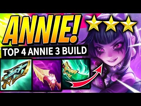 3 STAR ANNIE BUILD THAT GETS YOU TOP 4 IN RANKED!!! I Teamfight Tactics I TFT Best Comps 14.3 Patch