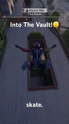 Huge drop into The Vault!