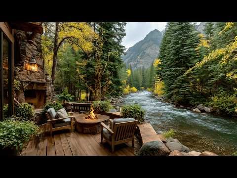One Click and You're in a Spring Riverside Campfire & Nature Sounds for Sleeping