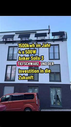 Balkonkraftwerk für Mehrfamilienhäuser – 2.000 W Leistung!