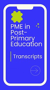 Michaela from our Enrolment Department highlighting the key information needed when submitting your transcripts for our PME in Post-Primary Education programme. Please note, new SDF’s have been published. | Hibernia College | Facebook