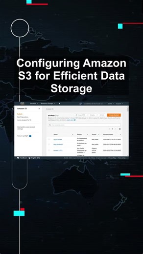 Configuring Amazon S3 for Efficient Data Storage #ai #artificialintelligence #machinelearning