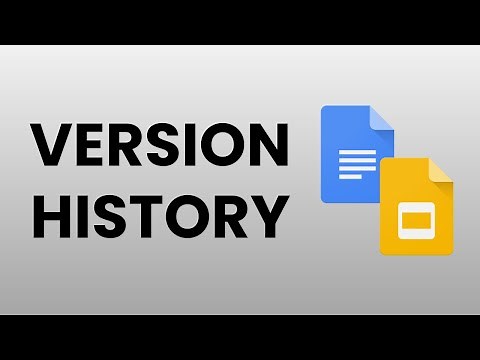 Version history in Google Slides and Docs - Recover information