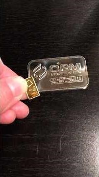 1oz Silver Bar vs 1g Gold Bar