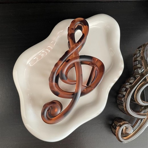 Large Treble Clef Hair Claw, Music Element Hair Clip, G Clef Hair Decor, Gifts for Musicians, Music Element Hair Decor, Music Gift for Kids - Etsy
