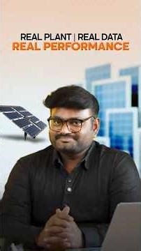 The Truth About Solar Plant Efficiency | What Annual Generation Reveals #solarenergy #solartips