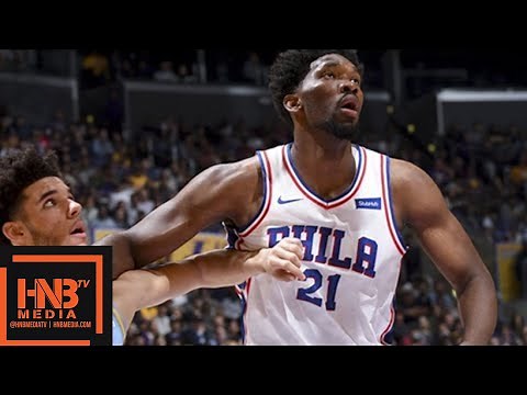 Los Angeles Lakers vs Philadelphia 76ers Full Game Highlights / Week 5 / 2017 NBA Season