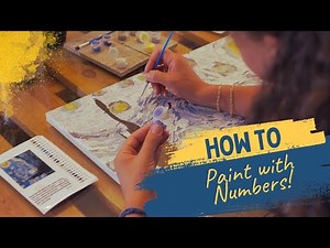 Quick 30-Second Paint by Numbers Tutorial! 🎨✨ | Paint with Number