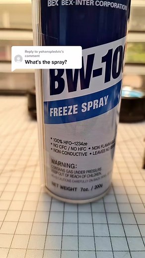 Bw-100 Freeze Spray for Quick Work