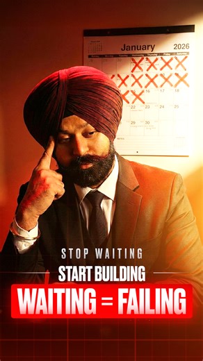 Waiting is a disease. And it's killing your dreams. Every day you "plan," someone else executes. Every day you "prepare," someone else launches. Every day you "think about it," someone else profits. You don't need more time. You don't need more money. You don't need more knowledge. You need to START. Messy action beats perfect inaction. Done beats perfect. Now beats later. Stop waiting. Start building. Because in business, waiting = failing. 📌 Connect with me: Instagram: @im_gsandhu Website: ht