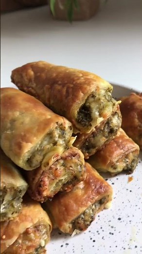 Nos feuilletés express au pesto ✨
