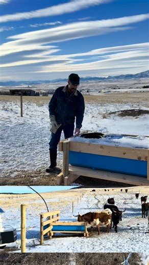 Ranch Hacks - A Winter Watering System Thanks for watching! #ranchhacks #cattle #agriculturelife #ranch #farming #ranchlife #westernlife #WinterWatering #livestock #LivestockCare #cattlefarming | Ranch Hacks