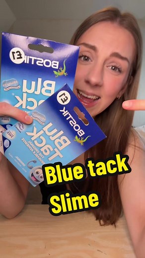 How to Make Blue Tack Slime (Easy Recipe)