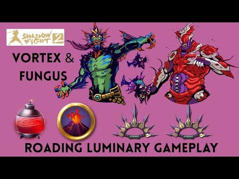 Shadow Fight 2 Roaring Luminary Gameplay vs Vortex & Fungus