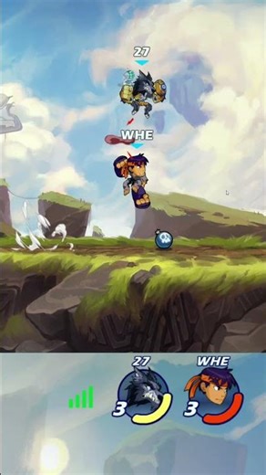 I DID THE GAUNTLET COMBO #brawlhalla #gaming #mordex