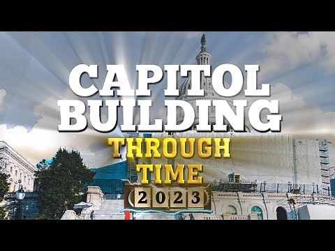 US Capitol Building Through Time (2023-1814)
