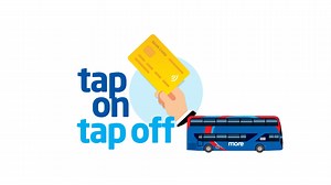 Tap on Tap off is now live on our buses, ideal for single tickets or dayriders. Just tap on at the driver's ticket machine and don't forget to tap off at the tap off reader by the exit door. | morebus