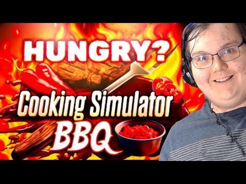 Cooking barbecue food in cooking simulator!! - Live!! 🔴
