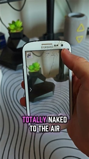 This is what a Galaxy S3 camera looks like without glass #samsung #vintage #tech