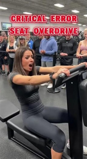 GYM MACHINE GONE WRONG! 😂😱 Is this even real? #shorts