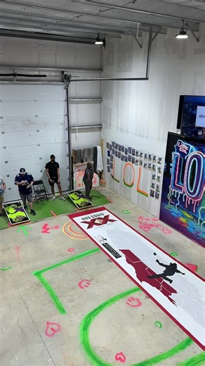 Cornhole Fun in Little Elm, Texas