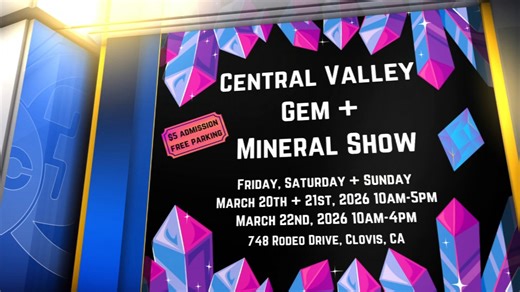 Central Valley Gem and Mineral Show heads to Clovis Rodeo Grounds