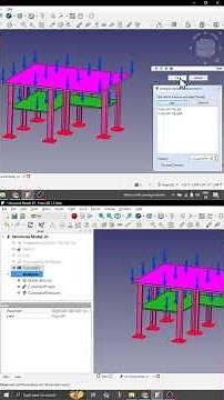 Add loads to your BIM model in FreeCAD for FEM analysis