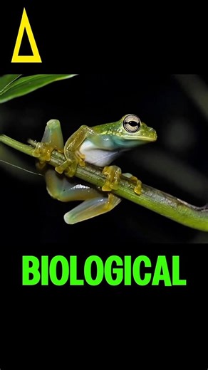 The Living Transparent Ghost | Glass Frog Facts #shorts #animals #glassfrog