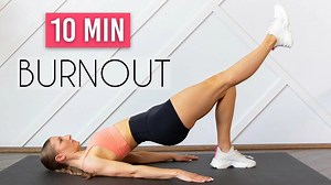 10 MIN Glute Bridge Burnout - on the floor booty pump!